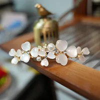 Elegant Fashion Imitation Opal Spring Clip Temperament Head Clip Horizontal Clip All-Match Hairpin Hairpin Hair Accessories For Fair Lady Headdress sku image 44