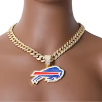 Geometric Hip-Hop Vintage Style Rhinestones Zinc Alloy Pendant Necklace Wholesale sku image 7