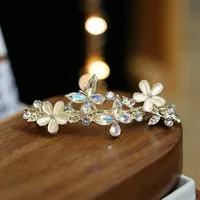 Elegant Fashion Imitation Opal Spring Clip Temperament Head Clip Horizontal Clip All-Match Hairpin Hairpin Hair Accessories For Fair Lady Headdress sku image 61