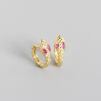 Animal Fashion Gem Plating Earrings sku image 6
