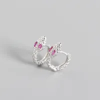 Animal Fashion Gem Plating Earrings sku image 5