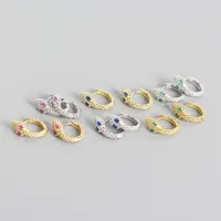 Animal Fashion Gem Plating Earrings main image 5