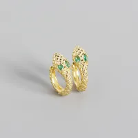 Animal Fashion Gem Plating Earrings sku image 2