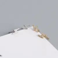Fashion Lightning Plating Gem Earrings Ear Studs main image 3