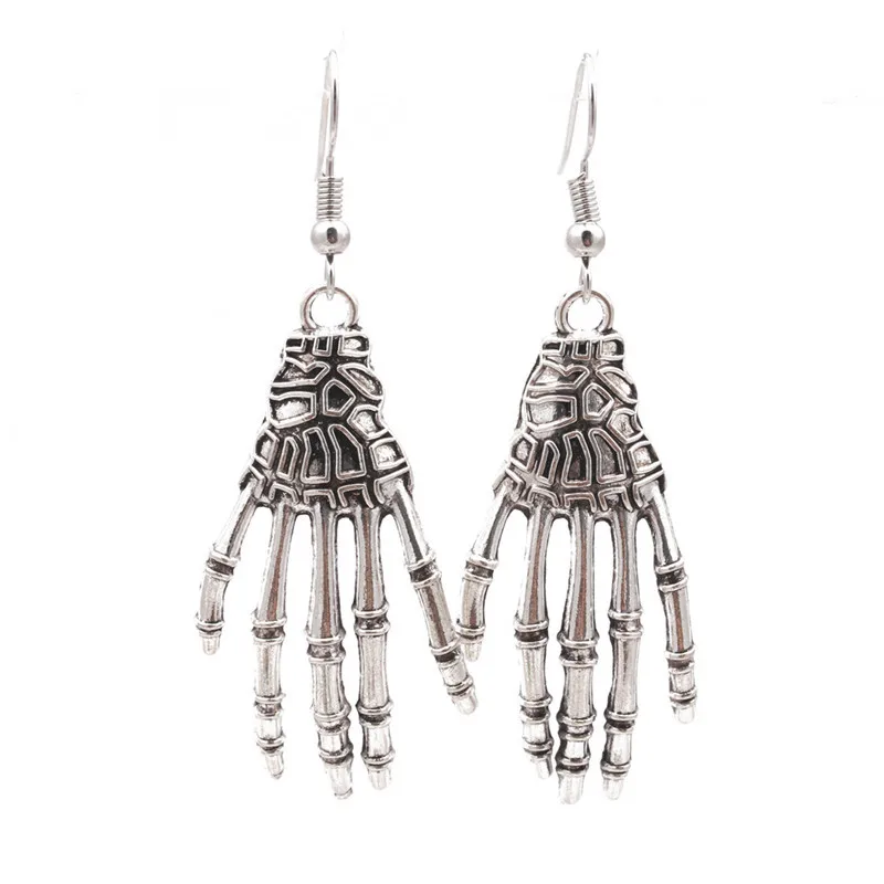 Palm Fashion Alloy No Inlaid Plating Earrings