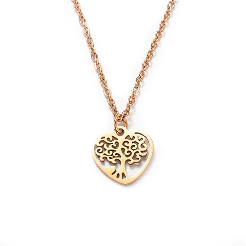 Heart Fashion Stainless Steel Necklace Wholesale