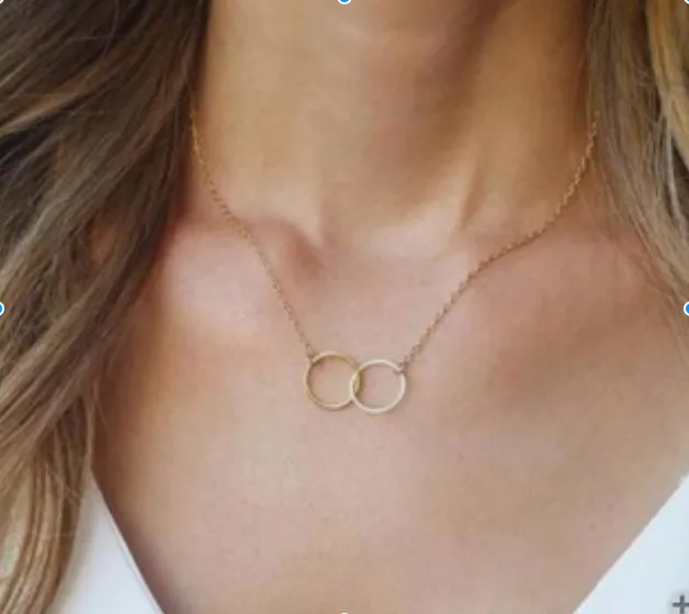Geometric Vintage Style Alloy Necklace Wholesale
