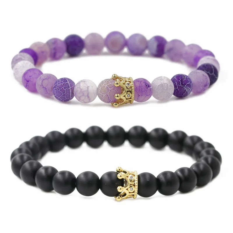 Crown Fashion Copper Bracelets Wholesale