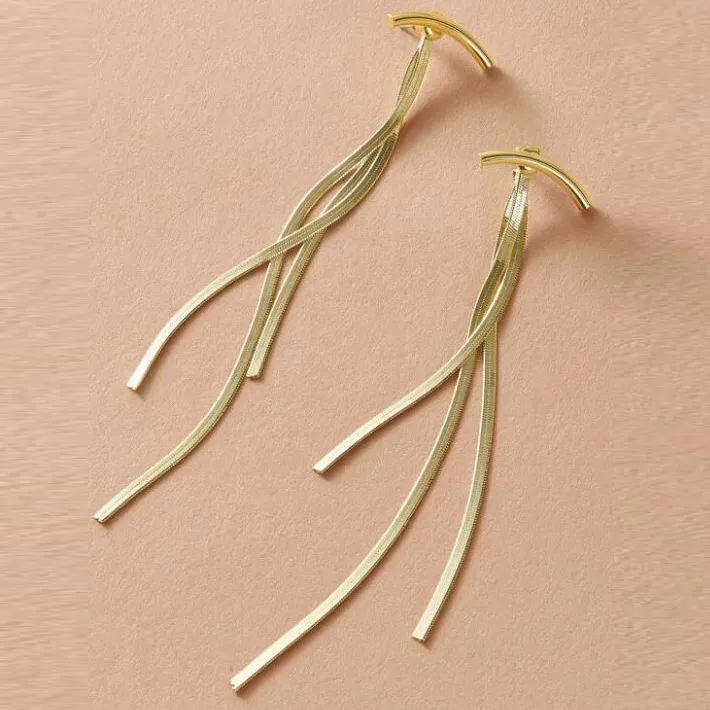 Vintage Style Alloy No Inlaid Plating Earrings