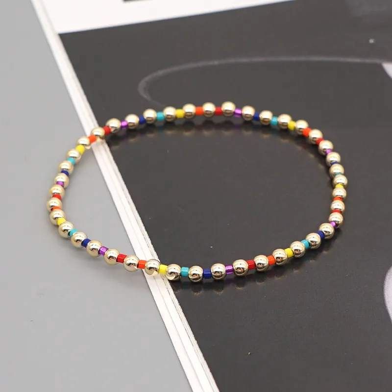 Geometric Ethnic Style No Inlaid Beaded Bracelets Wholesale