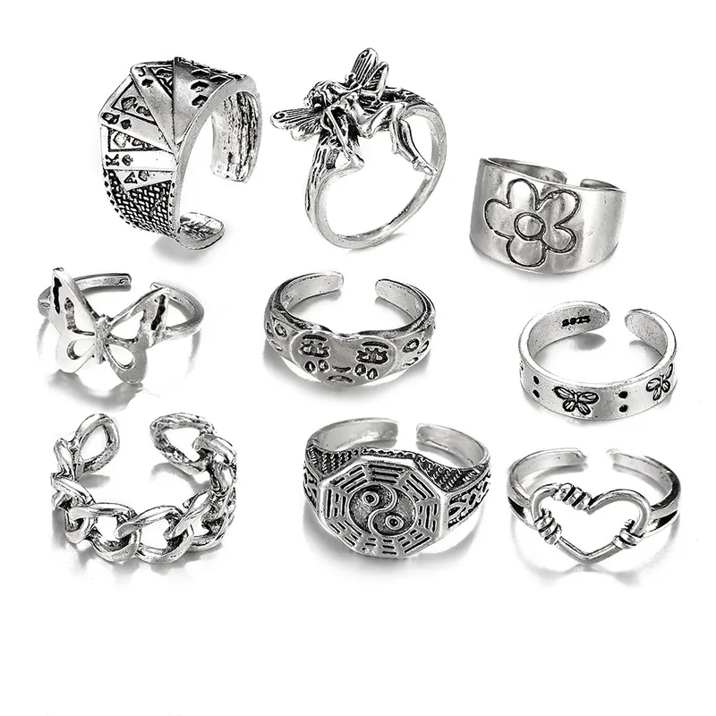 Vintage Style Alloy Plating Unisex