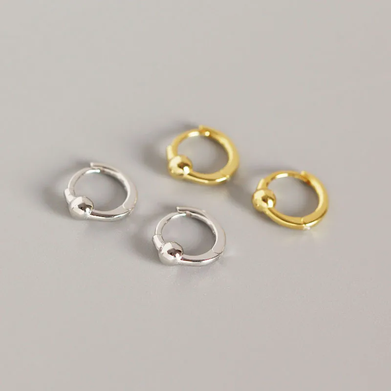 Geometric Fashion 925 Sterling Silver No Inlaid Plating Earrings