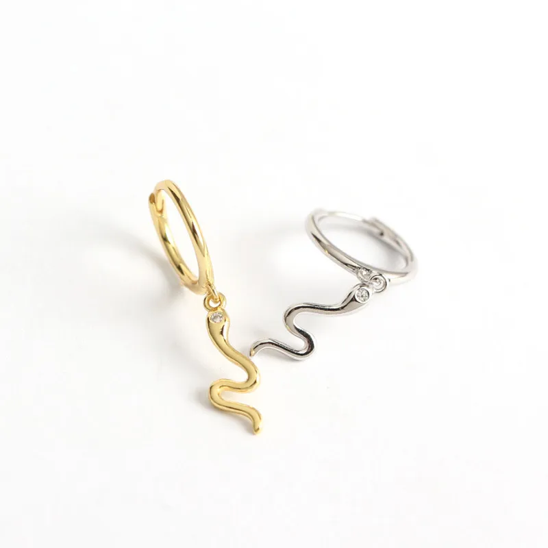 Animal Fashion 925 Sterling Silver Gem Plating Earrings