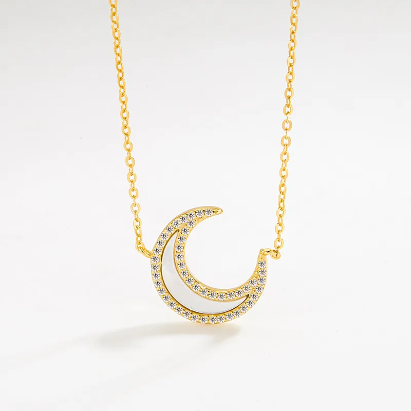 Geometric Casual Modern Style Simple Style 925 Sterling Silver Pendant Necklace Long Necklace Necklace Wholesale