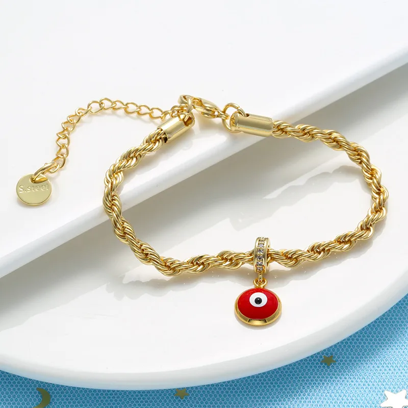 Geometric Fashion No Inlaid Copper Bracelets Wholesale