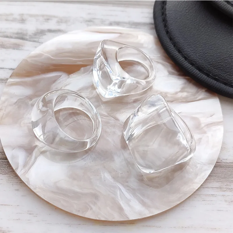 Mode Arylique Géométrique Pas D'Incrustation Unisexe