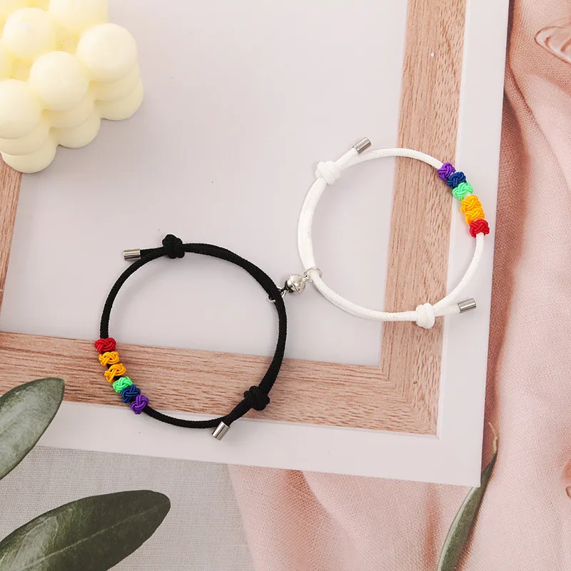 Rond Style Simple Alliage Corde Bracelets De Gros