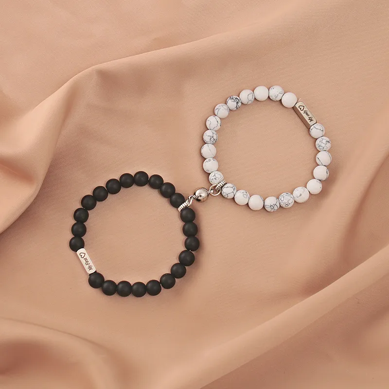 Geometric Simple Style No Inlaid 304 Stainless Steel Stone Bracelets Wholesale