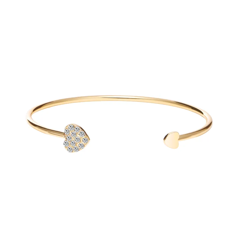 Heart Streetwear Rhinestones Alloy Wholesale