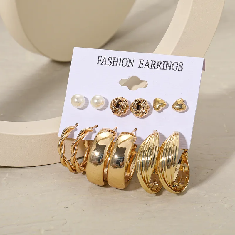 Geometric Fashion Alloy Plating Earrings