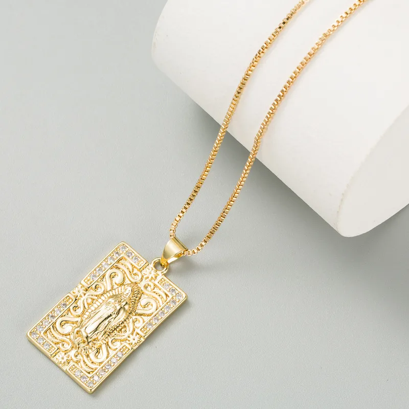 Portrait Fashion Copper Necklace Wholesale