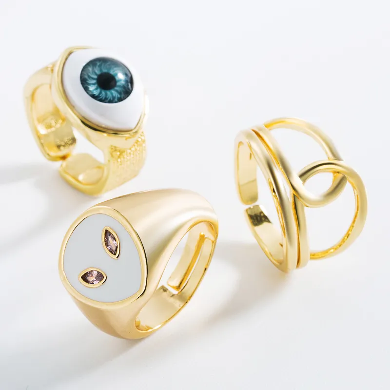 Fashion Copper Geometric Artificial Gemstones Women'S