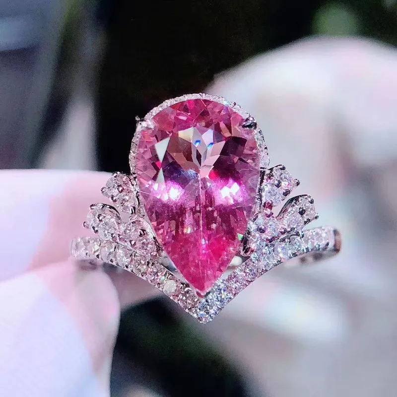 Fashion Copper Diamond Gem Women'S