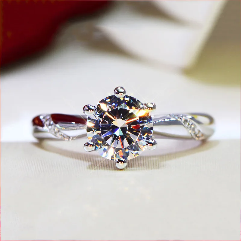Fashion Copper Geometric Diamond Gem Women'S