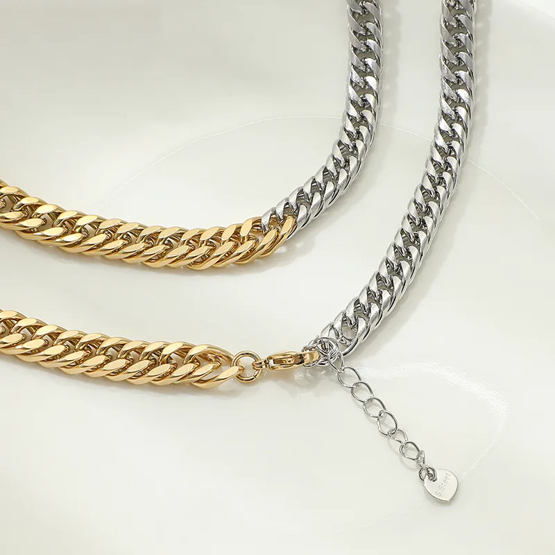 Geometric Fashion 304 Stainless Steel Necklace Wholesale