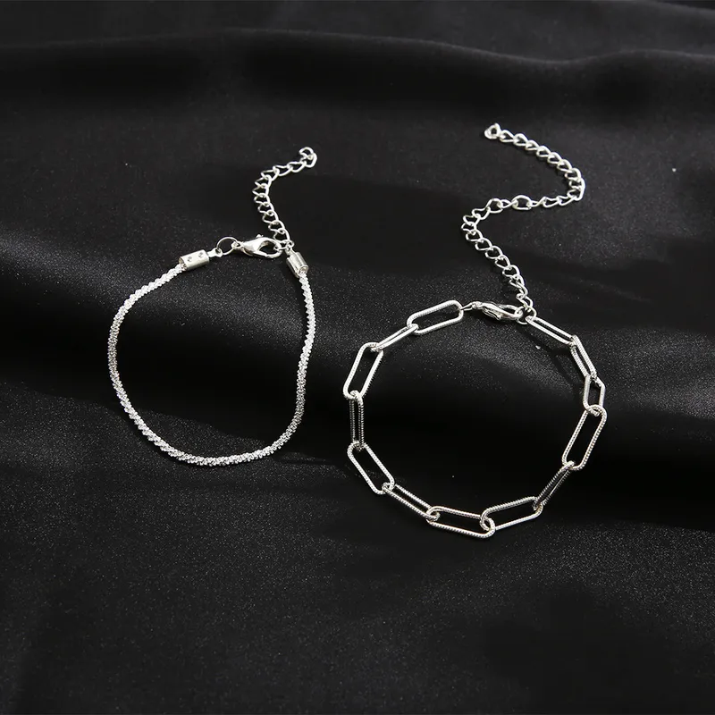 Geometric Fashion Alloy Bracelets Wholesale