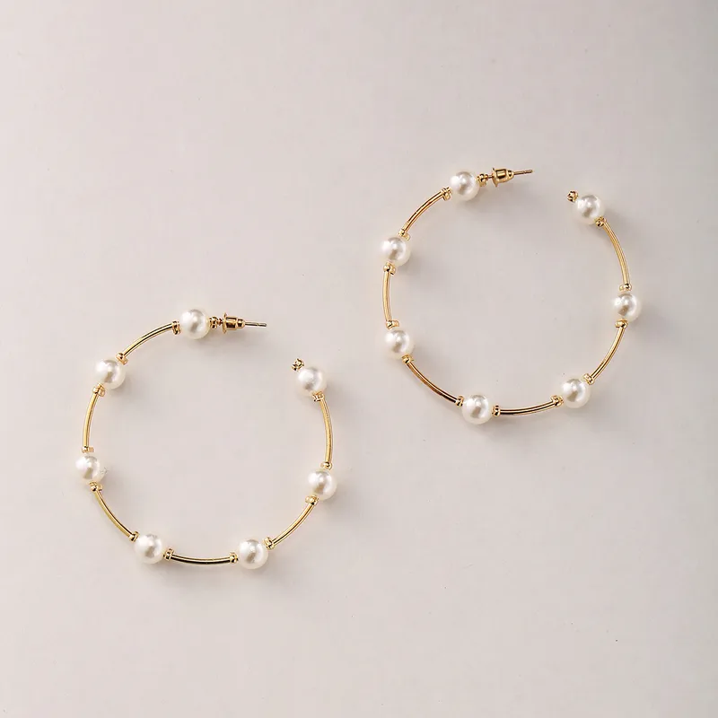 Letter Vintage Style Alloy No Inlaid Plating Earrings