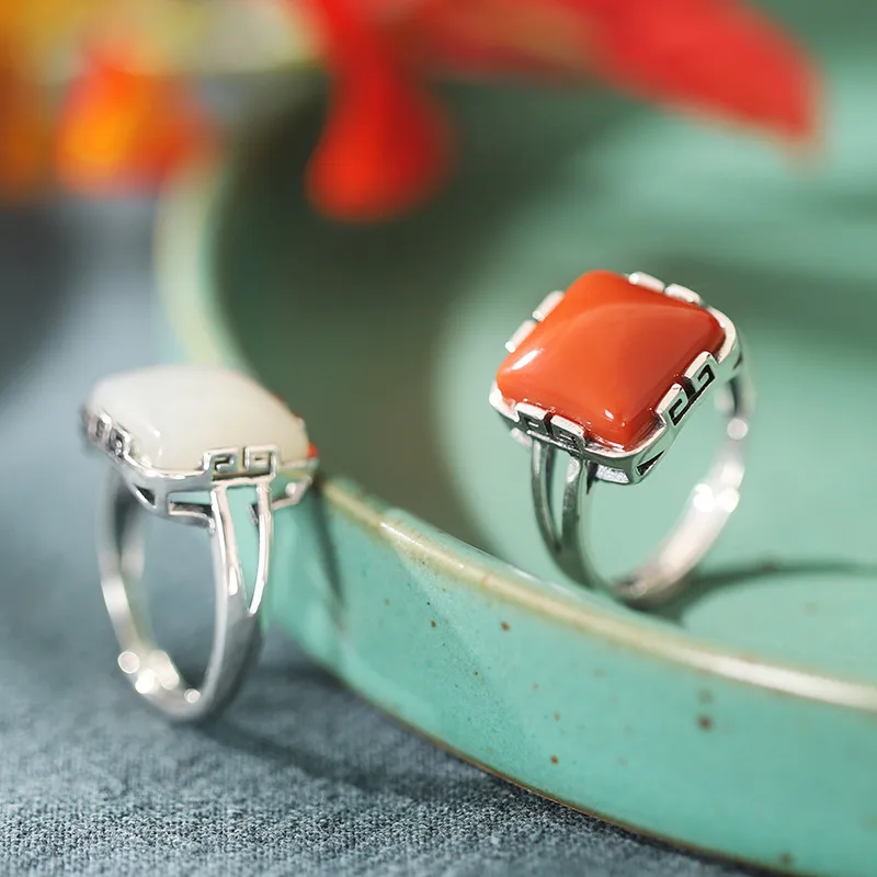 Retro Geométrico Enchapado Mujeres