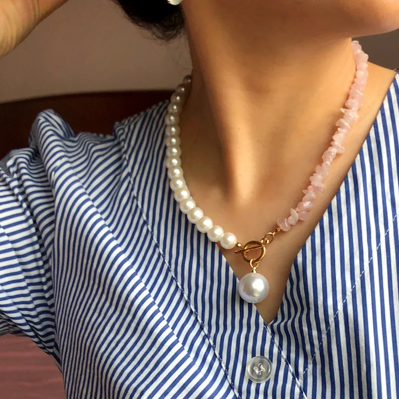 Geometric Pastoral Alloy Necklace Wholesale