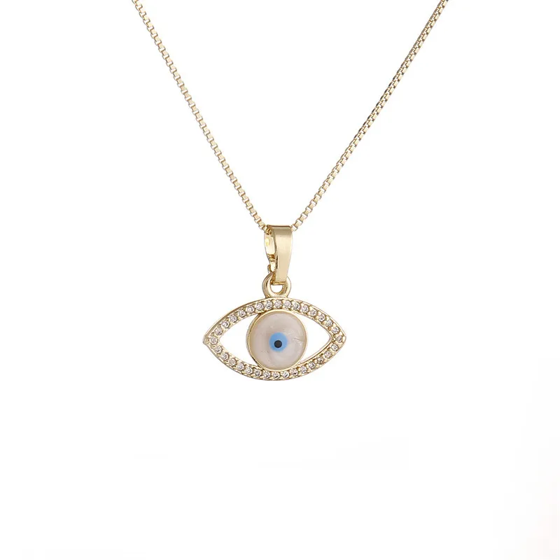 Eye Fashion Copper Necklace Wholesale