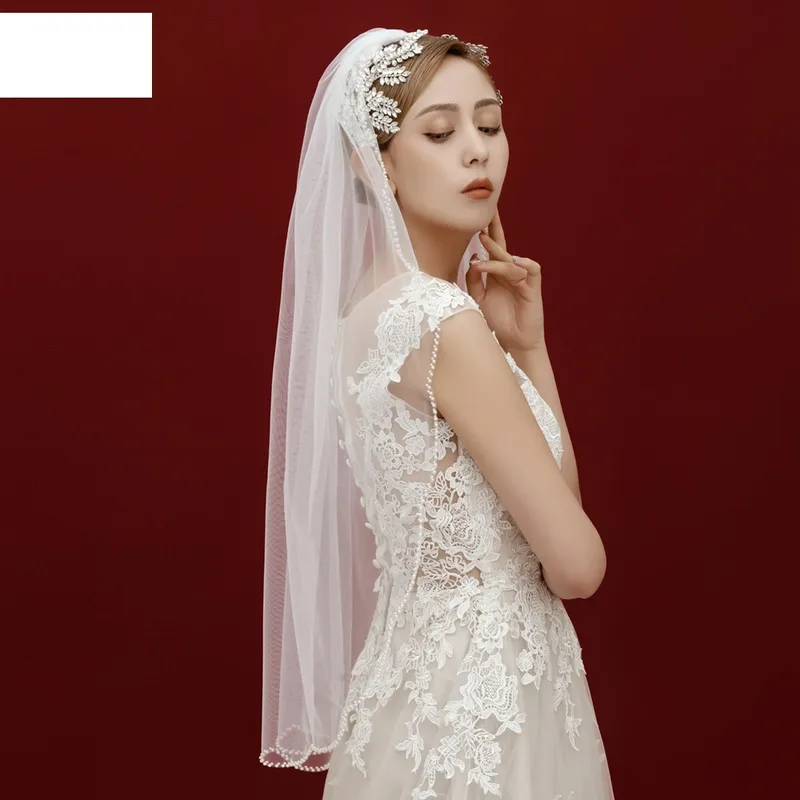 Women'S Solid Color Queen Romantic Simple Style Gauze Iron Birdcage Veils