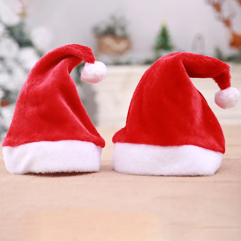 Christmas Solid Color Fashion Party Christmas Hat