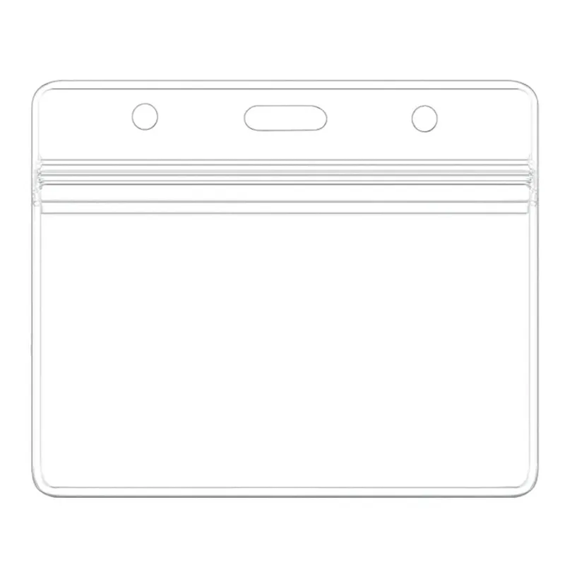 Transparente Pvc Portatarjetas