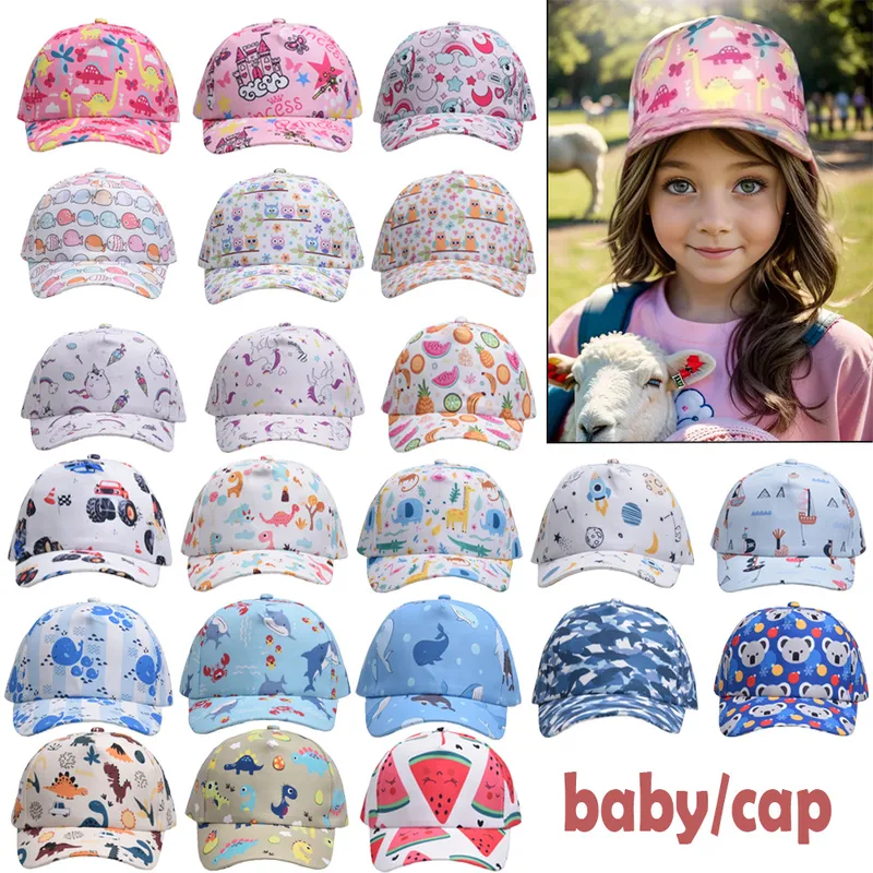 Wholesale Children Unisex Cartoon Style Cute Sweet Animal Graffiti ...