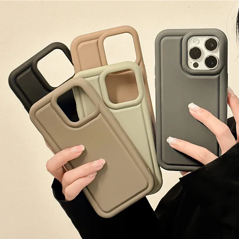Simple Style Classic Style Solid Color Phone Accessories