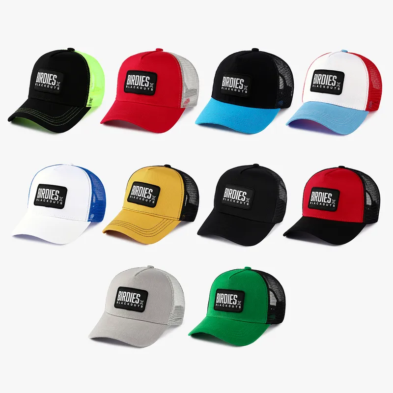 Wholesale Unisex Preppy Style Simple Style Letter Color Block Curved ...