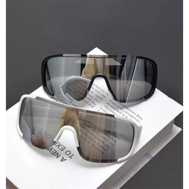 Biker Sports Solid Color Pc Full Frame Sports Sunglasses