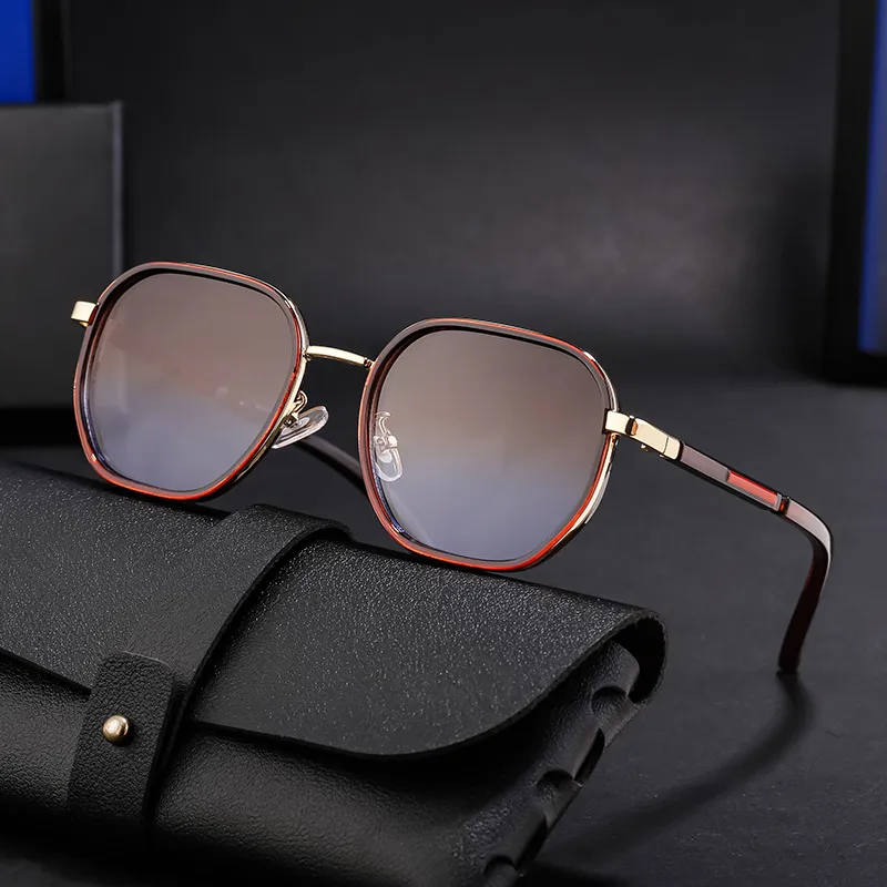 Square Vacation Simple Style Color Block Pc Full Frame Women's Sunglasses