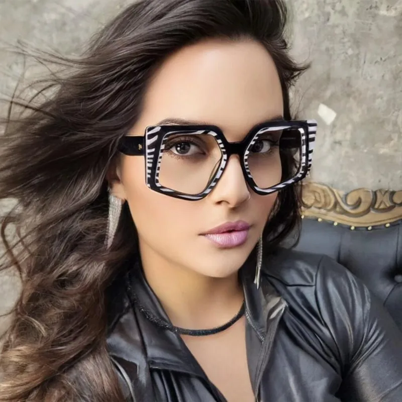 Square Vacation Solid Color Tinted Lenses Full Frame Women's Sunglasses