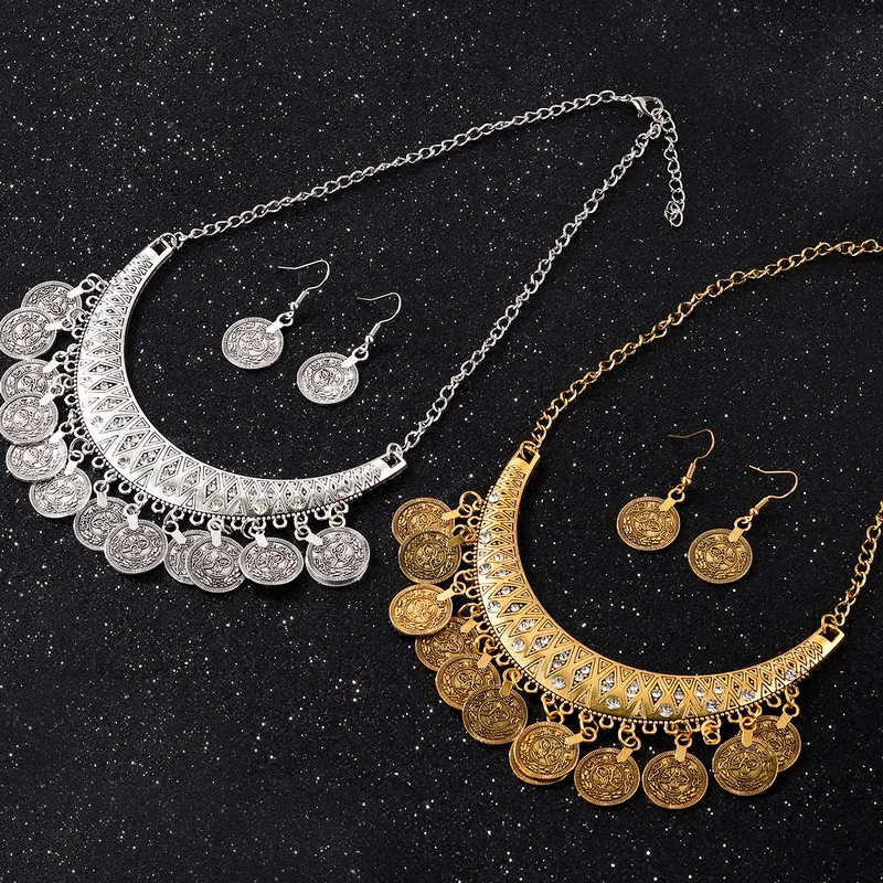 Élégant Style Vintage Femme Alliage Gland Placage Unisexe Ensemble De Bijoux