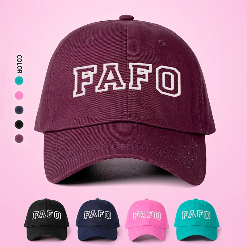 Unisexe Mots De Vocabulaire/Nom Avant-Toit Incurvé Broderie Décontractée Style Simple Vêtement De Rue Casquette De Baseball