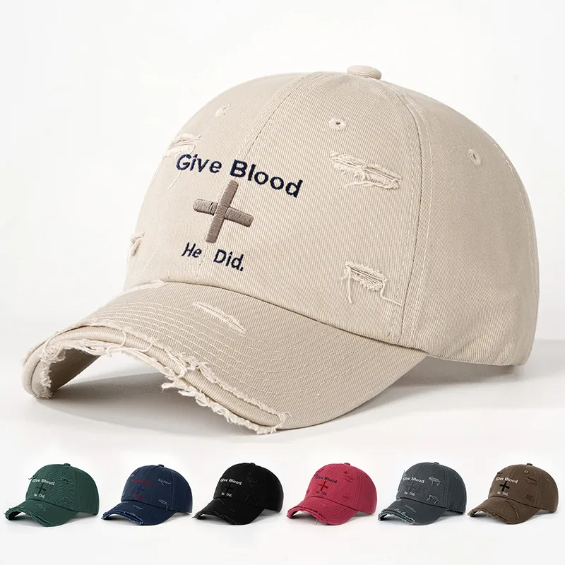 Unisexe Mots De Vocabulaire/Nom Avant-Toit Incurvé Broderie Décontractée Style Simple Vêtement De Rue Casquette De Baseball
