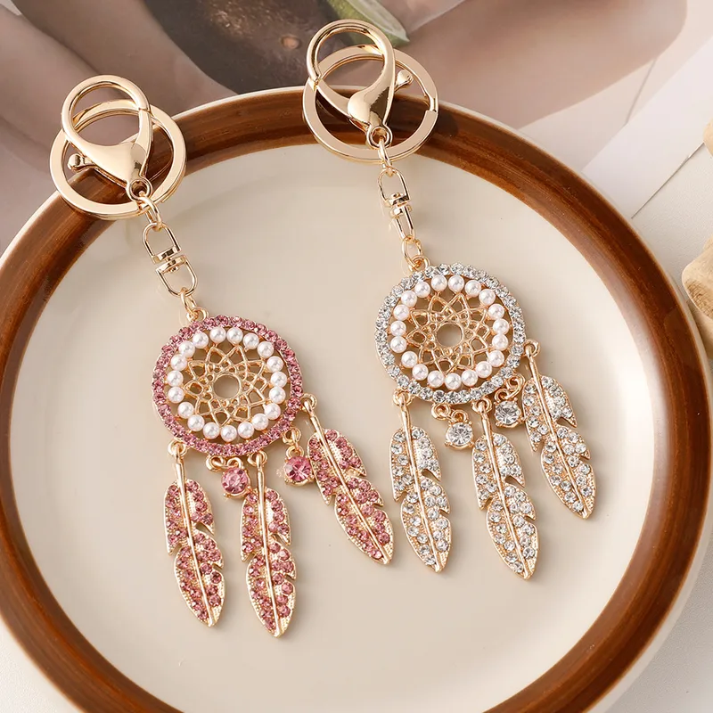 European Style Alloy Dreamcatcher Women's Bag Pendant Keychain