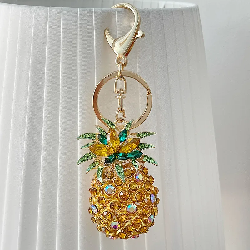Cute New Style Zinc Alloy Fruit Women's Bag Pendant Keychain