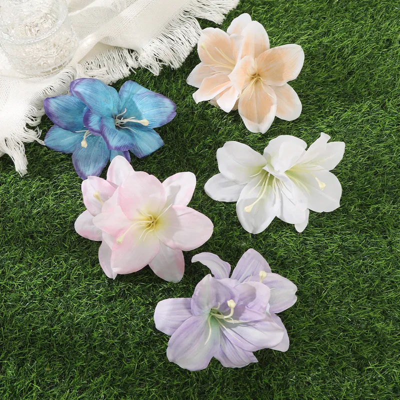 Women's Flower Lady Silk Flower Hair Claws