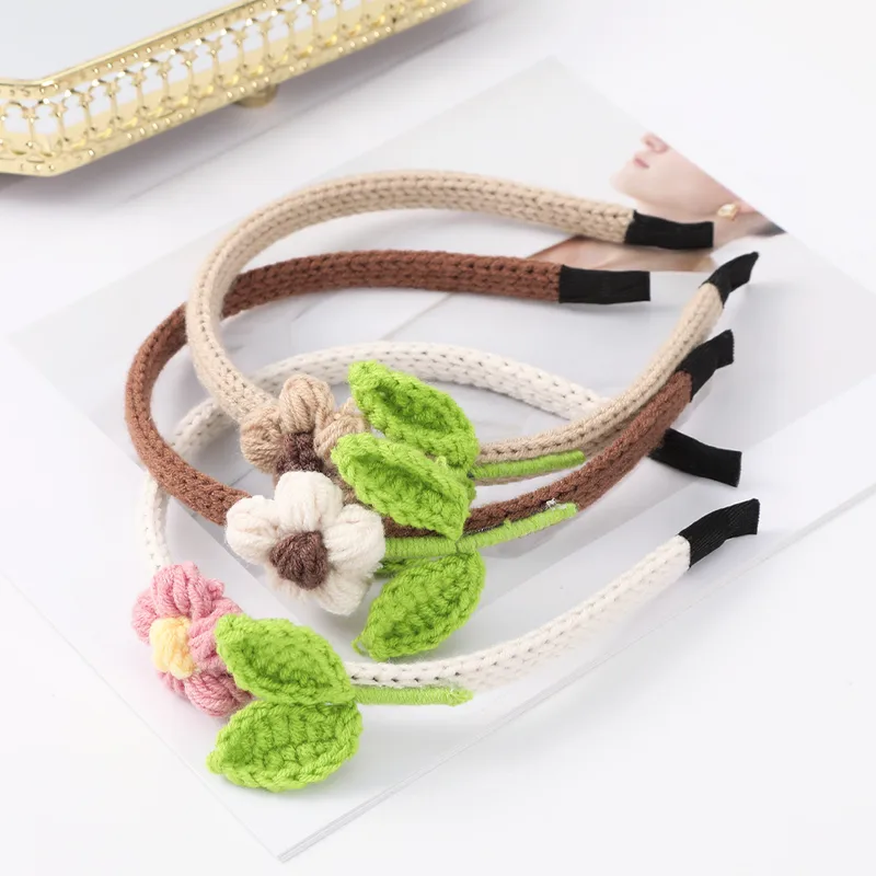 Mujeres Flor Pastoral Estilo Simple Tela Banda Para El Cabello